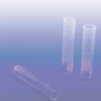 12mm transparent PE-plug for shell vial